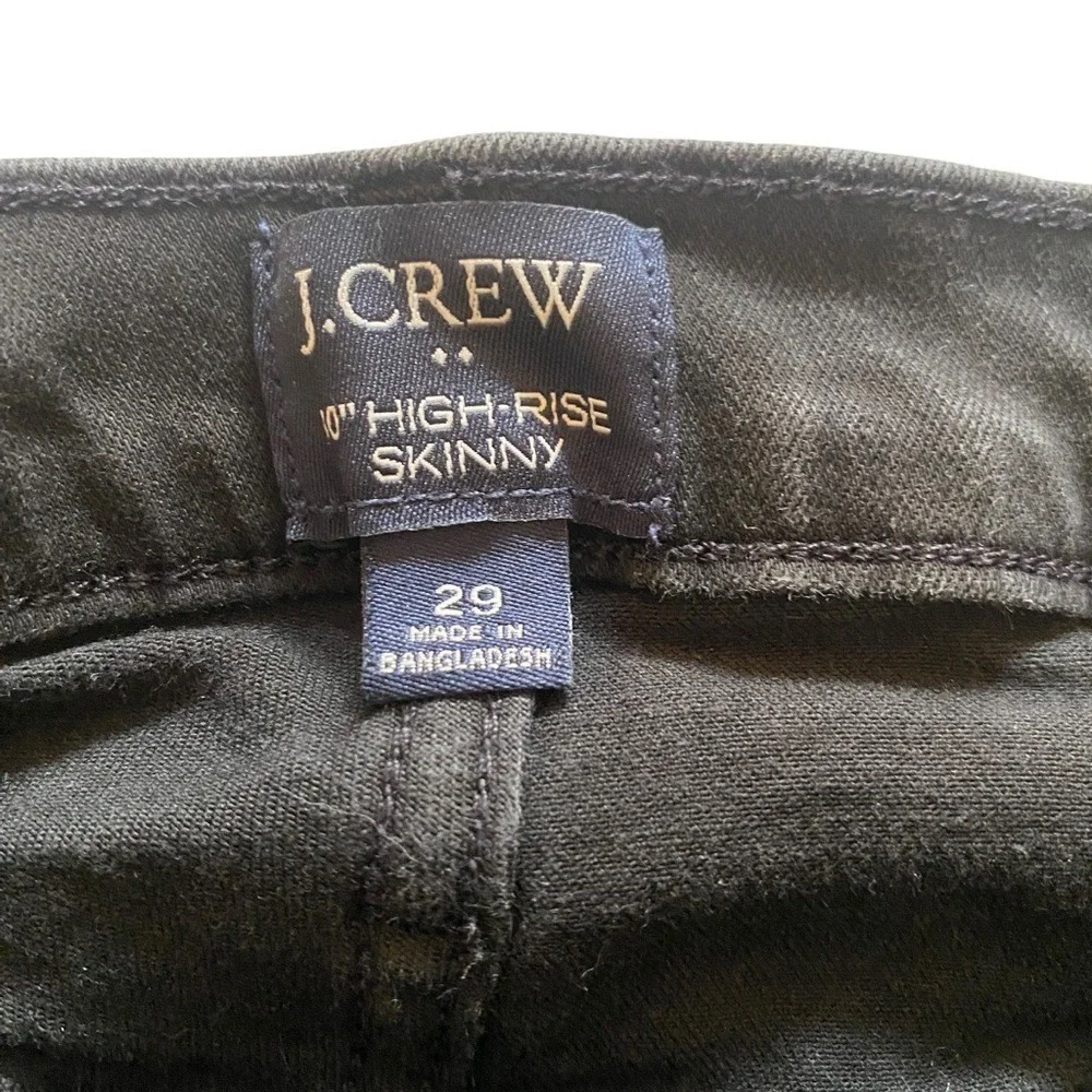 J.Crew Jeans Women 29‎ Black 10